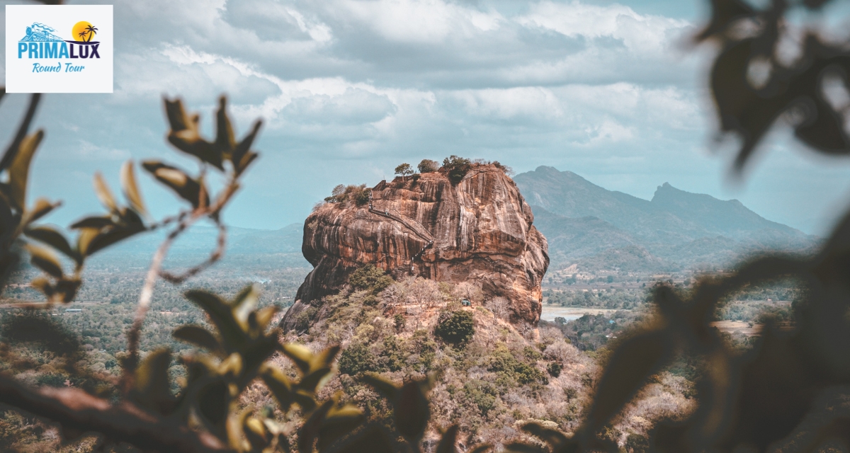 View of Sigiriya from Pidurangala Rock